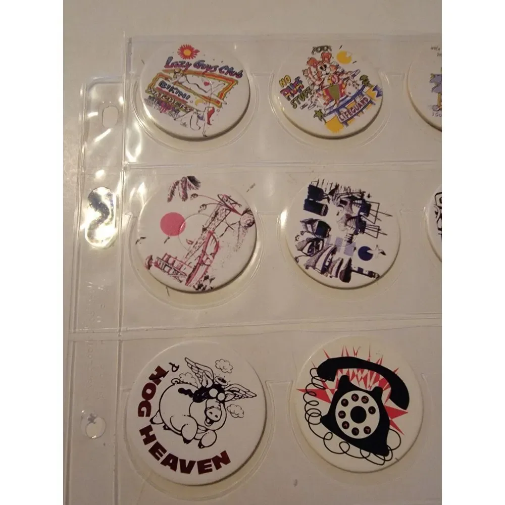 Lot Of 20 Vintage POGs Misc. Hog Heaven Bad Bratz J's Nyanko Cat Beach Shark